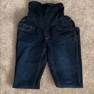 Jessica Simpson Dark Wash Maternity Jeans